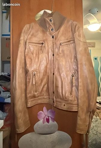 Blouson en cuir (image 1)