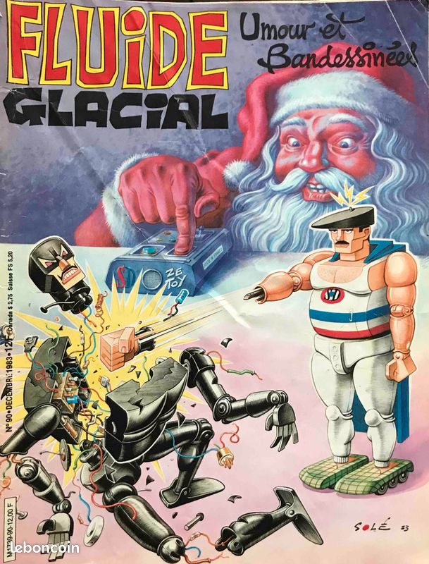 📗 BD-revue 📕 Fluide Glacial N° 88-N°89-N°90-N°91-N°108 (1984) (image 3)
