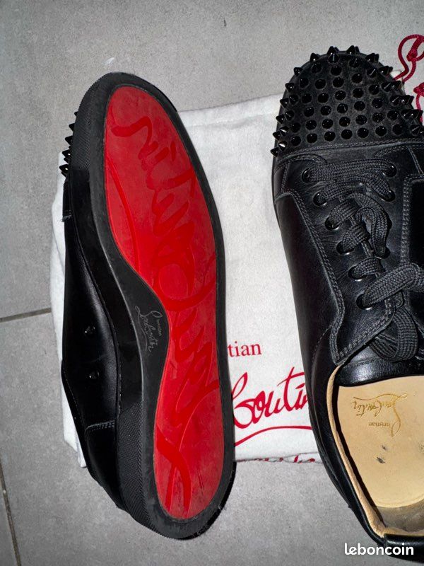 Louboutin Louis junior spikes Chaussures