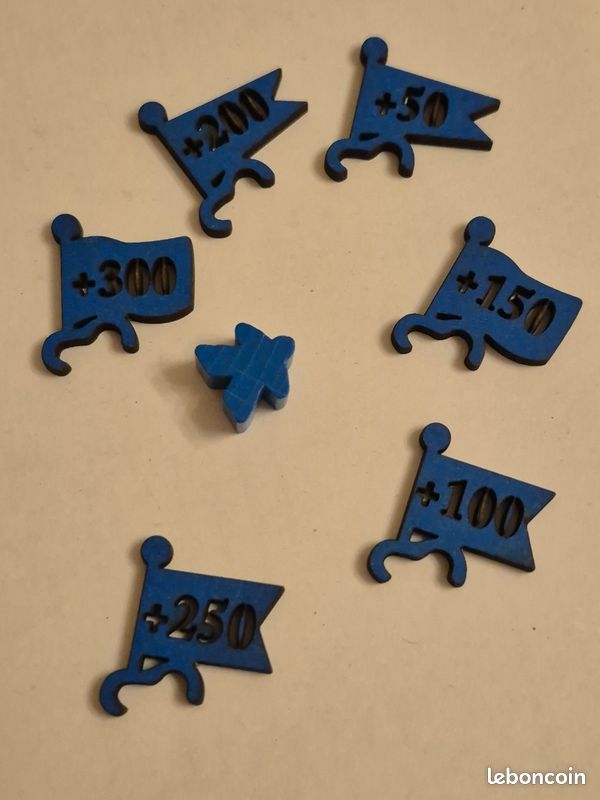 Meeple + Drapeau scoring Carcassonne (image 9)