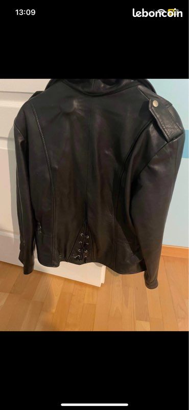 Veste en cuire taille 40 (image 3)