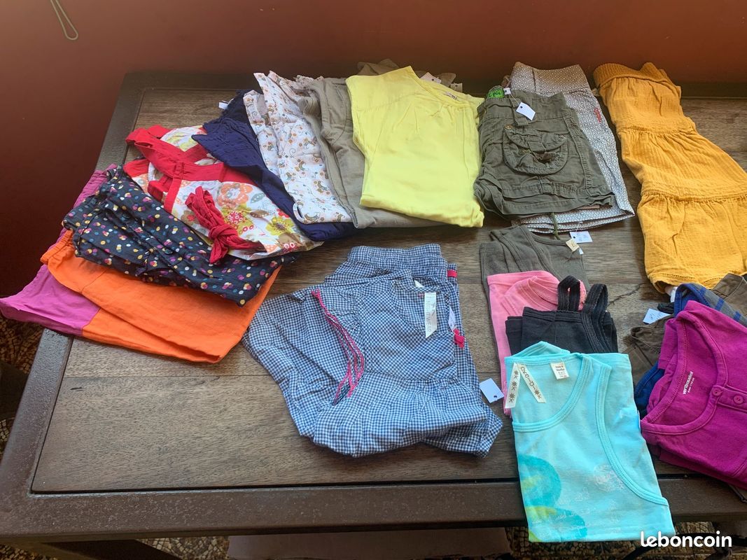 Lot De Vêtements Pour Fille – Taille 5-6 Ans – Occasion En Très Bon état – Divers Vêtements