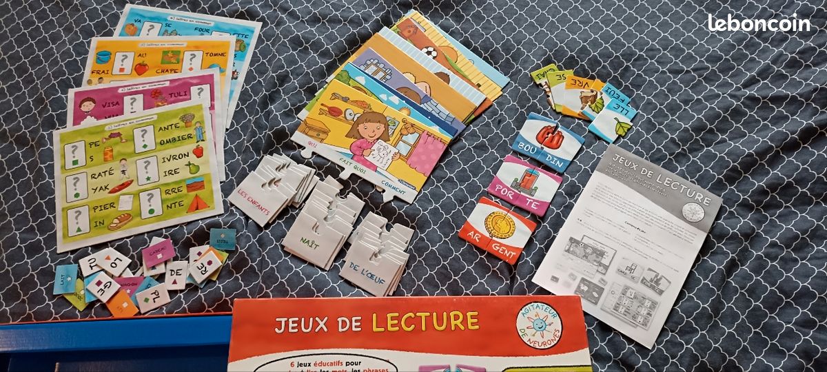 Jeux de lecture. Clementoni. 5 à 7 ans - Jeux & Jouets