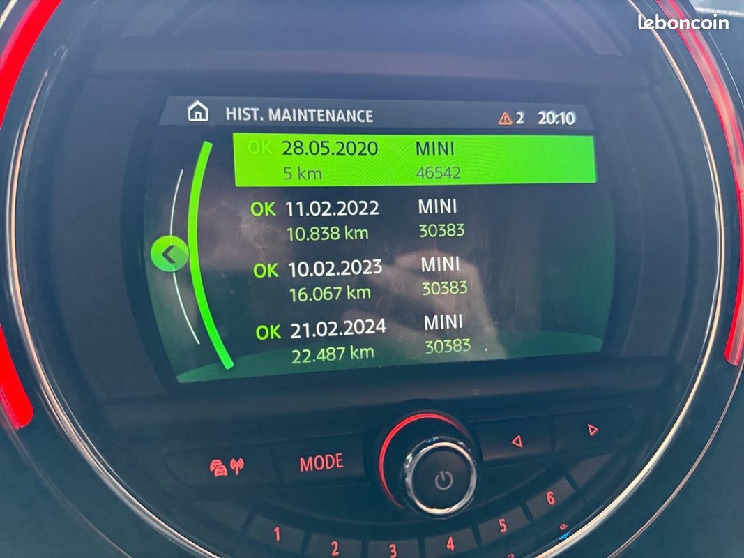 Mini cooper cabriolet 1.5 136ch greenwich - garantie 12mois - carplay - radar av/ar - climatisation bi zone (image 17)
