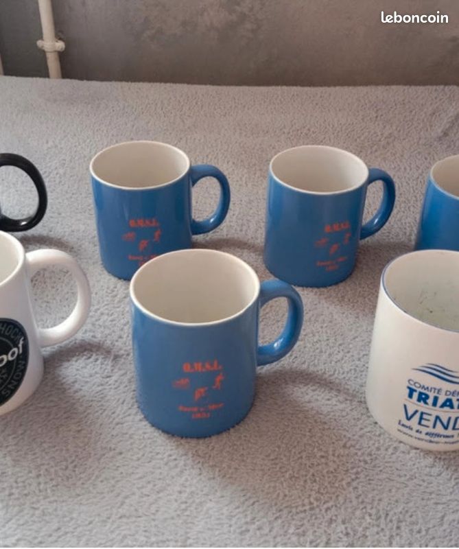 Lot de 7 mugs neufs (image 1)