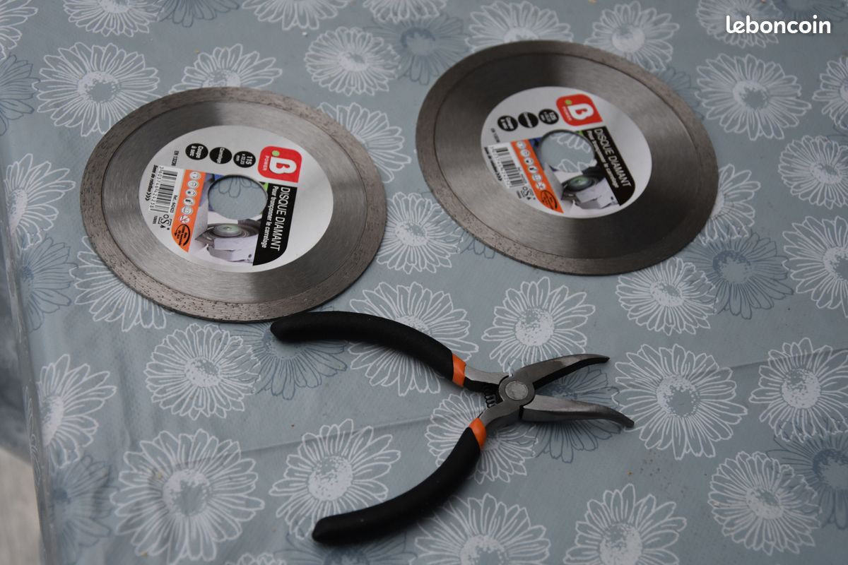 Disques Diamantés 115/125 + 1pince courbée (image 6)