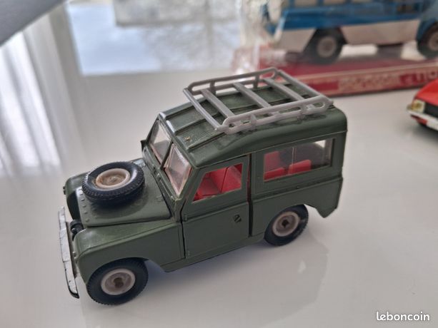 Maquette Land Rover Gendarmerie 1965 Norev 1:43 - Couleur Bleu Pétrol Rare - État Proche Du Neuf