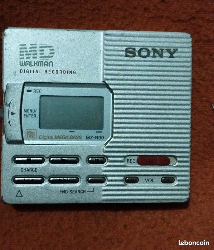Lecteur Enregistreur Sony MZ-N920 Gris méttalisé 100 [VENDU