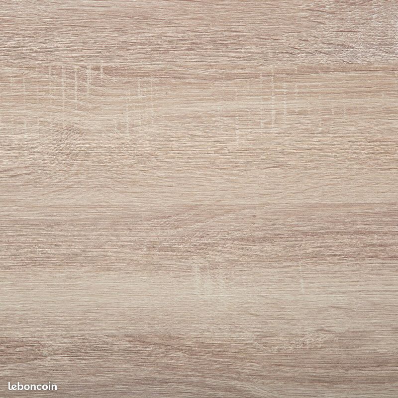 Table pliante 2 places effet bois avec pieds en métal 60x60 (image 5)
