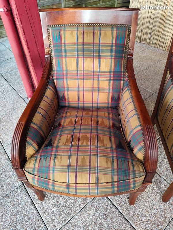2 fauteuils style empire (image 10)