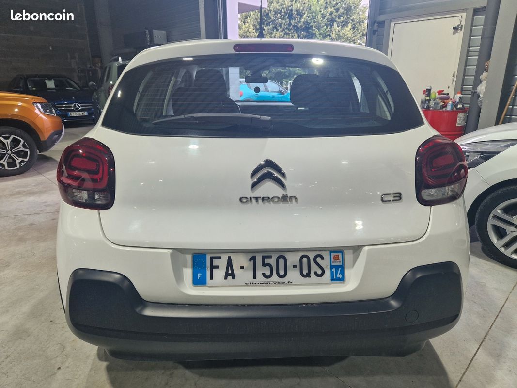Citroen C3 1.6 BlueHDi Pack Buisness S&S, 09/2018, TBEG, Reprise Possible (image 8)