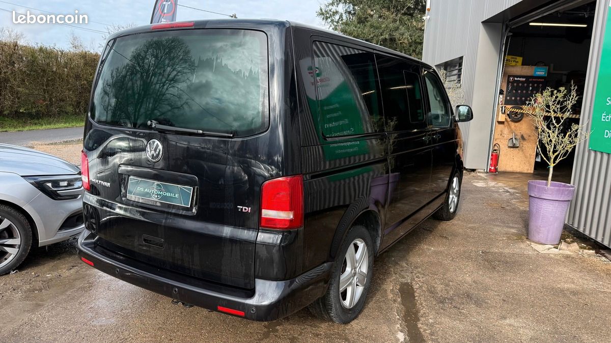 Volkswagen Multivan T5 2.0 TDI 180 Chx BVM banquette modulable revisé garantie (image 3)
