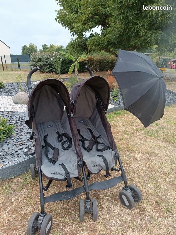 Poussette canne double Équipement bébé