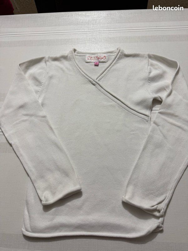Pulls pour fille dès 7€ - blanc
