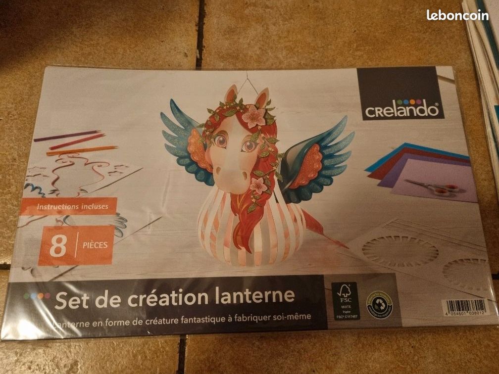 Set de création lanterne cheval (image 1)