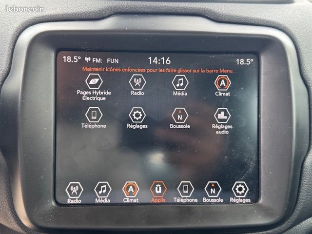 Jeep RENEGADE 1.5 TURBO T4 130CH MHEV LIMITED BVR7 (image 19)
