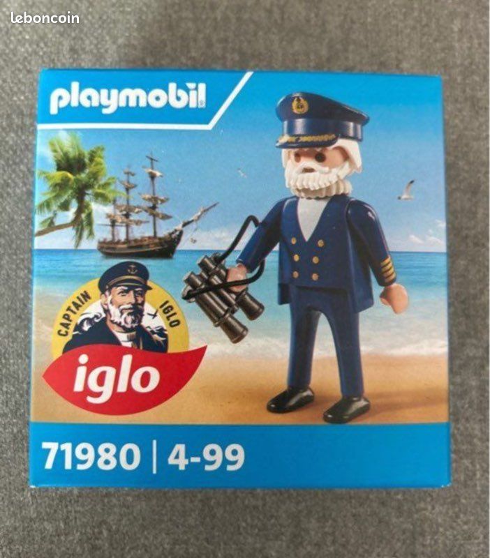 Playmobil 71980 - Capitaine Iglo (Mini Format) - Figurine Neuve Exclusive
