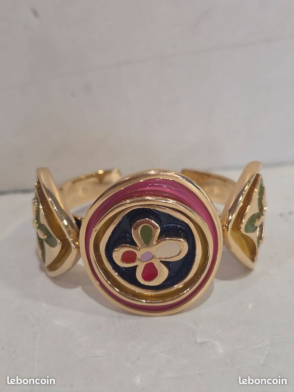 Bracelet Louis Vuitton plaqué or (image 2)