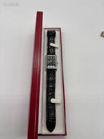 VERRE MONTRE RECTANGLE 21.5 X 23 mm GENEVE BASE CINTRÉ 4
