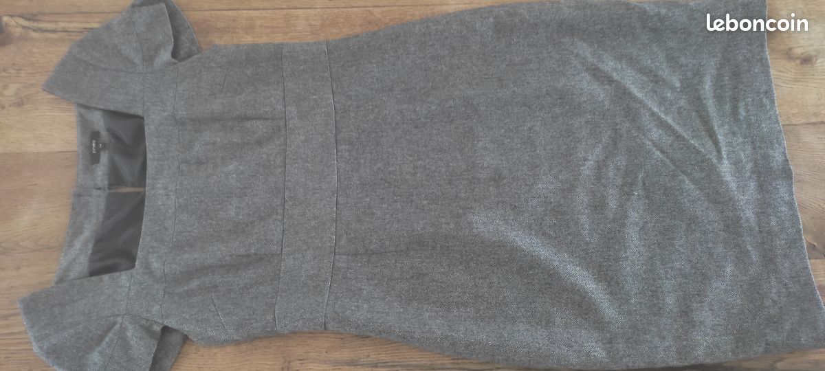 Robe grise d hiver (image 4)