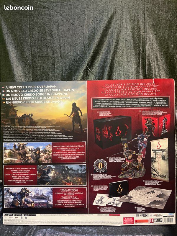 Assassin’s Creed Shadows - Édition Collector (neuf) Sur PS5