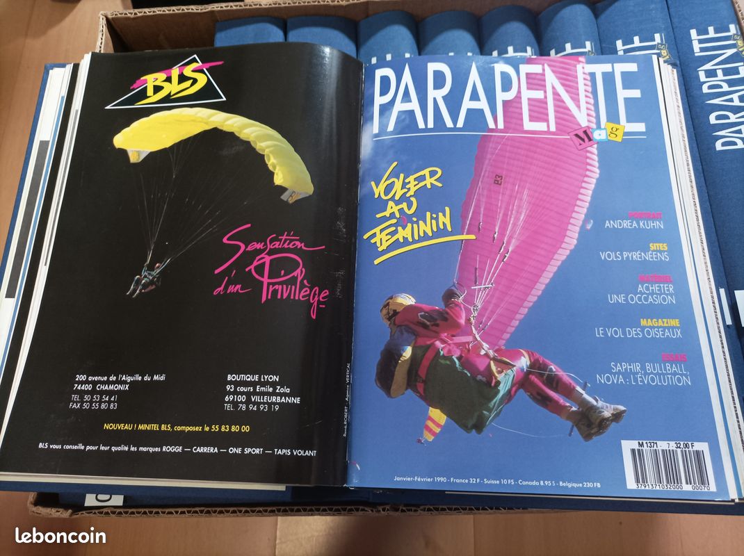Collection exceptionnelle Parapente Mag (image 4)