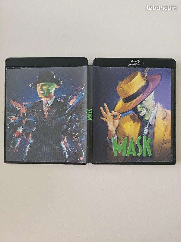 Jaquette custom the mask blu ray (image 1)