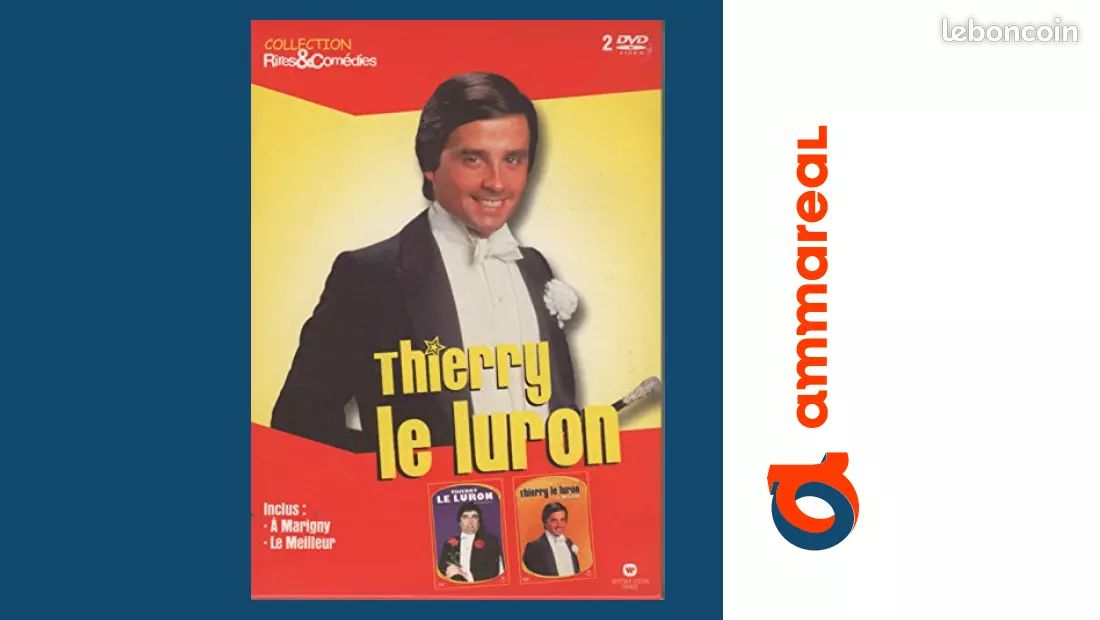 Thierry Le Luron : Au Théâtre Marigny / Le Meilleur - Coffret 2 DVD (image 1)