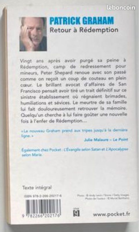 Livre de Patrick Graham « Retour à Redemption » (image 2)