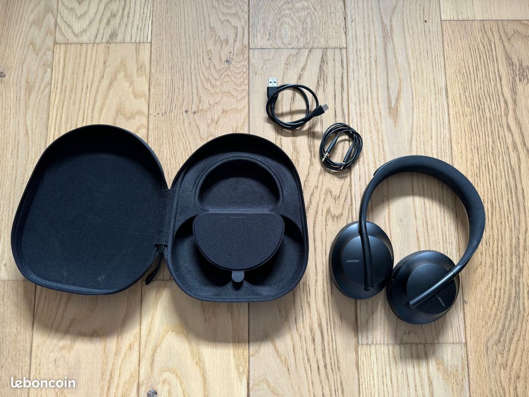 Bose Noise Cancelling Headphones 700 – Casque Bluetooth sans fil Supra-Aural avec Microphone Intégré pour des Appels Clairs et le Contrôle vocal via Alexa, Noir (image 2)