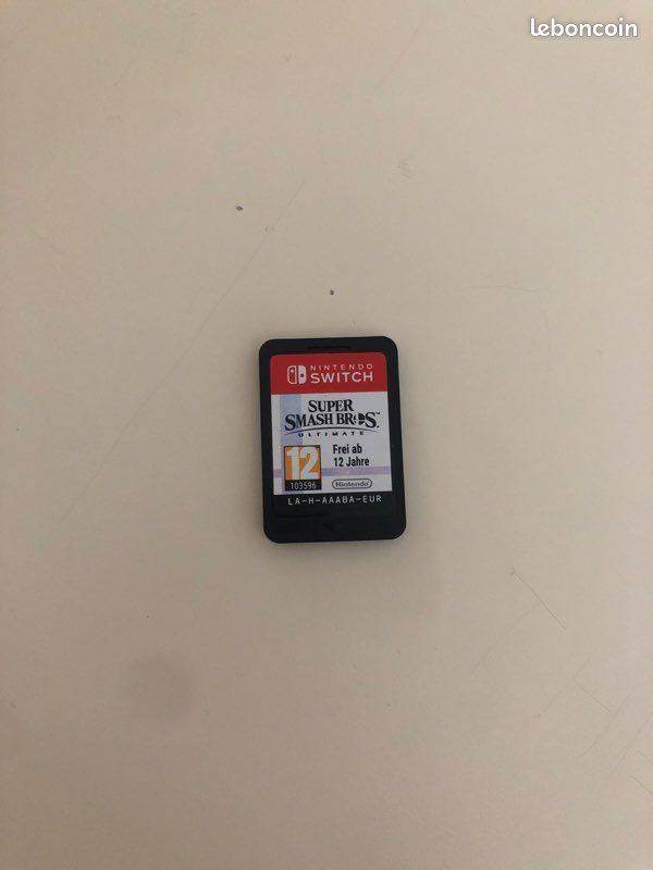 Vend jeux switch super smash bros (image 1)