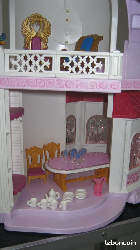 Playmobil Château De Princesse 5142 - Mur Colonne Double - Pièce Occasion