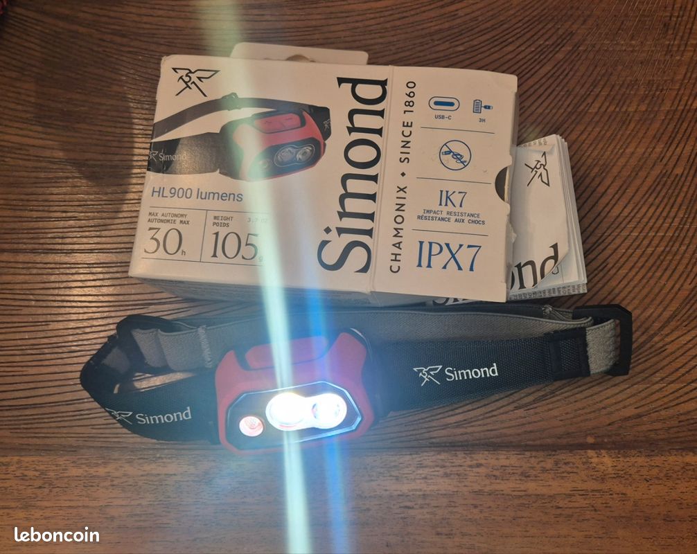 Lampe frontale HL900 (image 4)