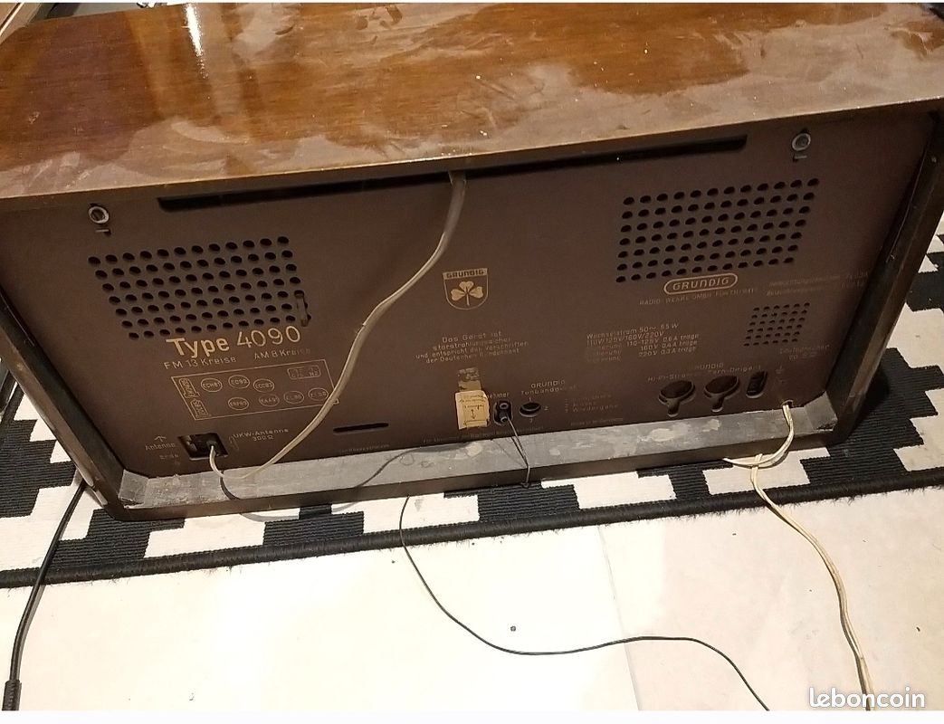 Superbe poste radio vintage Grundig Type 4090 – années 60 (image 2)