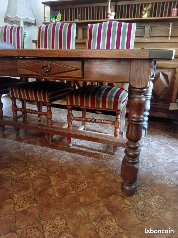 Table rectangulaire de salle à manger (image 3)
