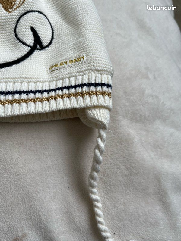 Bonnet fille Taille 12/18 mois Neuf (image 3)