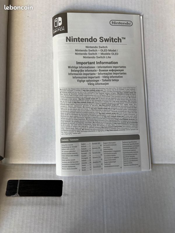 Nintendo Switch modèle OLED (image 12)
