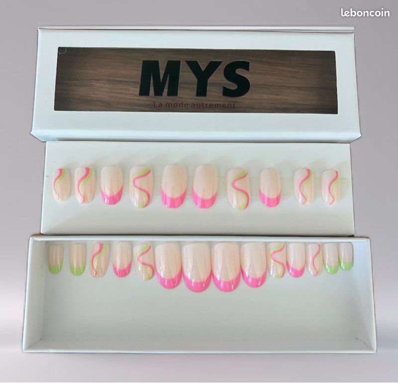 Kit de faux ongles - taille courte (image 2)