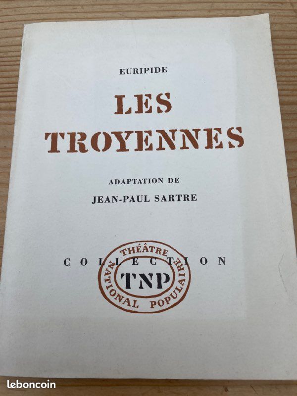 Livre TNP Les troyennes (image 1)