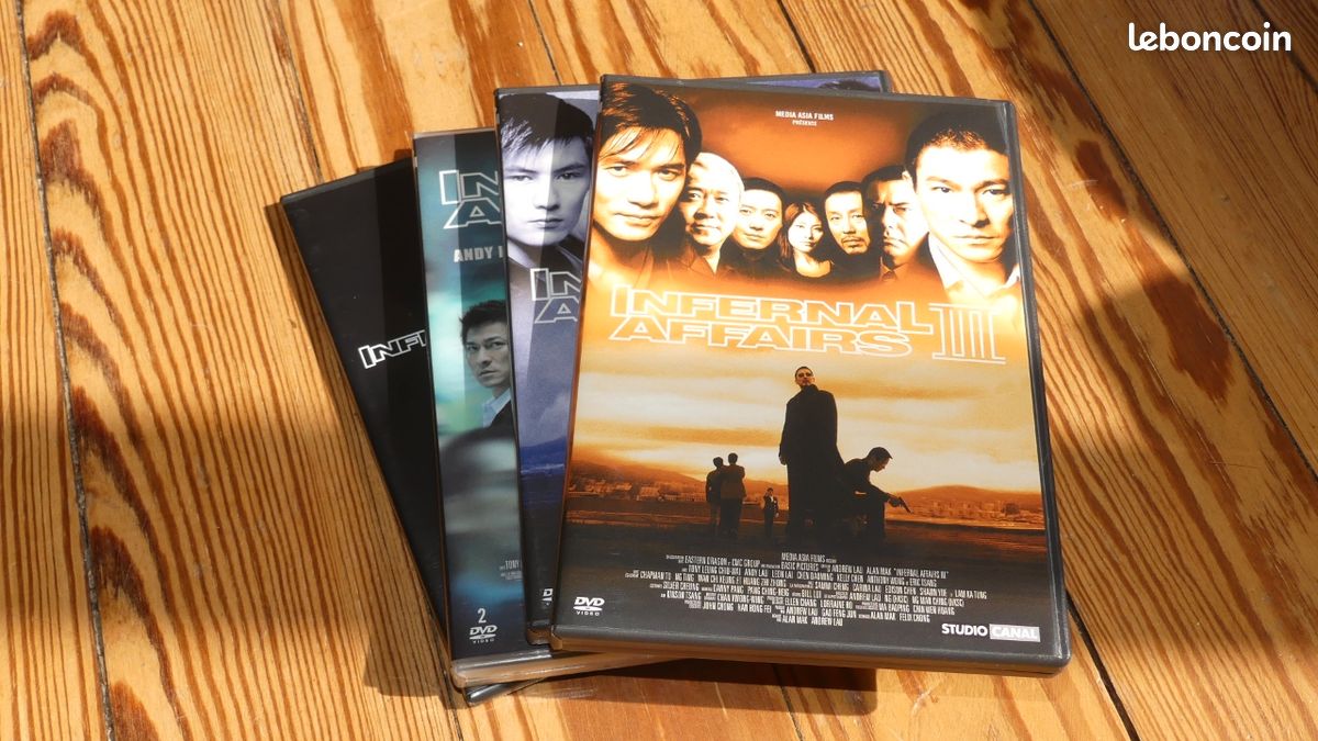 5 DVD trilogie Infernal Affairs (image 3)