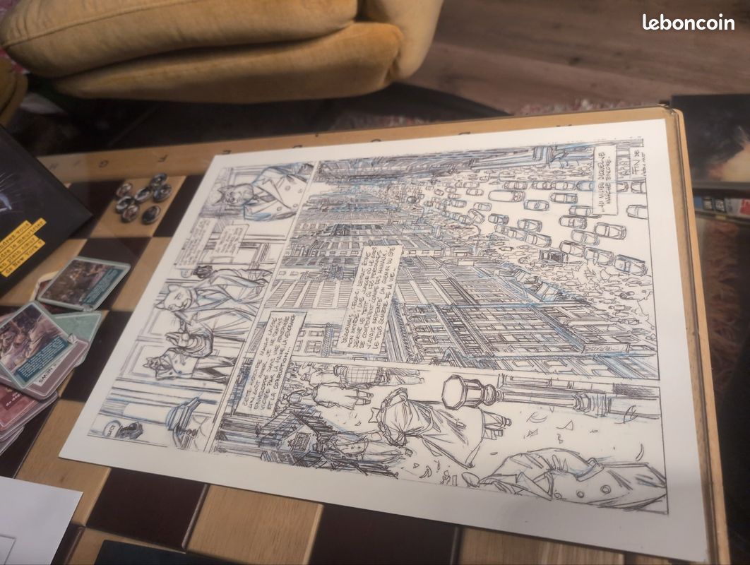 Lot 3 BD đ BLACKSAD : INTĂGRALE SERIGRAPHIE JEU... (image 11)