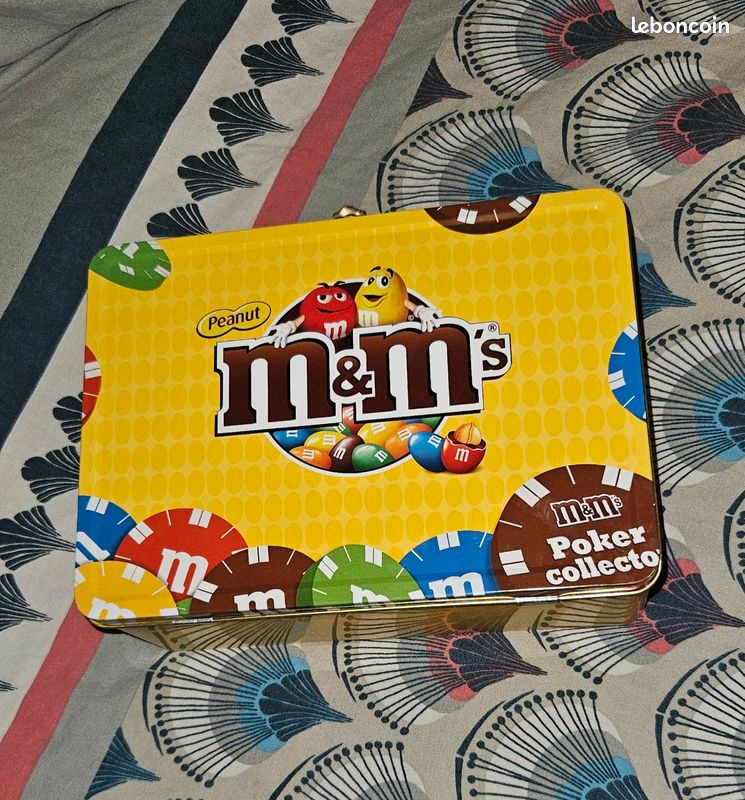 Mallette Poker Collector M&M's complète (image 1)