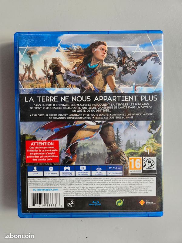 Horizon Zero Dawn PS4 (image 2)