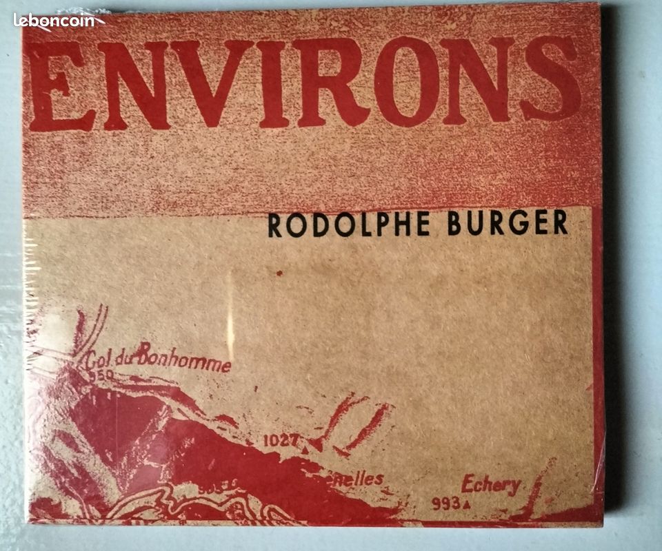 Rodolphe Burger - Environs CD (image 1)