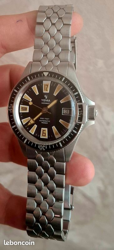 YEMA SUPERMAN HERITAGE SKIN DIVER Edition limitée Montres Bijoux