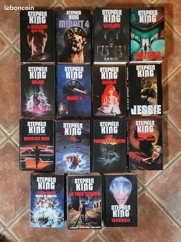 Stephen King : Au choix 15 Livres France Loisirs (image 1)
