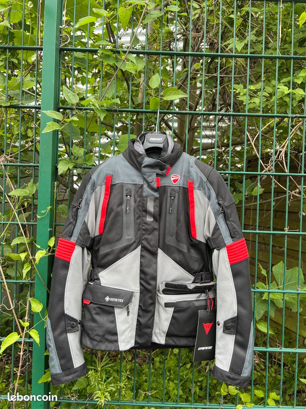 Strada Veste Moto Ducati Blouson En Tissu Ducati Strada C4 Dame