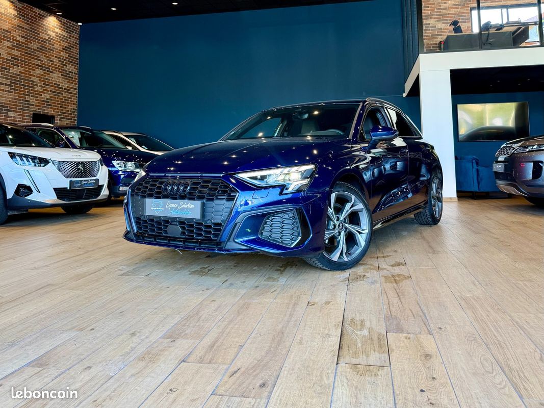 Audi a3 30 tfsi 110cv s tronic 7 sline tva 236,95 /mois (image 2)