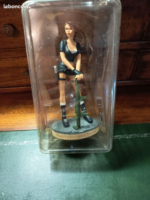 Figurine Atlas De Lara Croft - Tomb Raider Legend, Londres - Collection Jeu Vidéo - Très Bon état