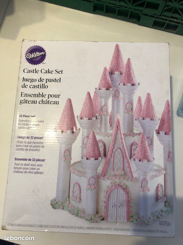 Set gâteau château princesse (image 1)